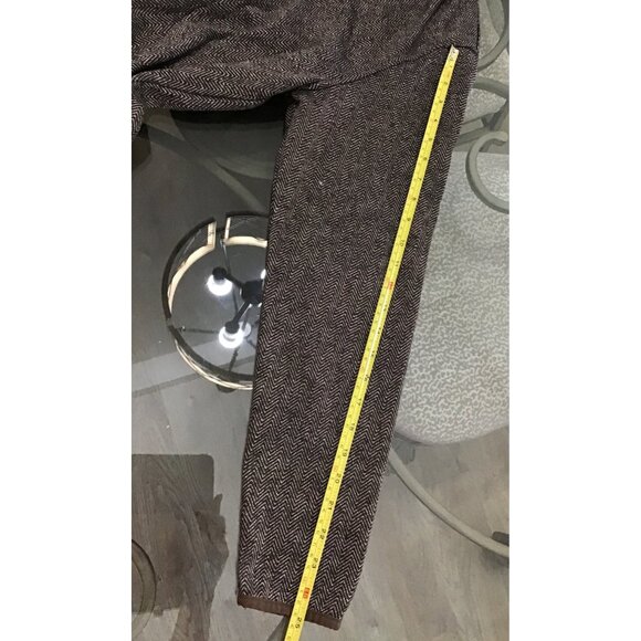 WEATHERPROOF VINTAGE BROWN LONG SLEEVE FUNCTIONAL ZIPPER SWEATER TOP SIZE LARGE - Picture 4 of 6